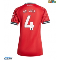 Manchester United Matthijs de Ligt #4 Hjemmedrakt Dame 2025-26 Kortermet